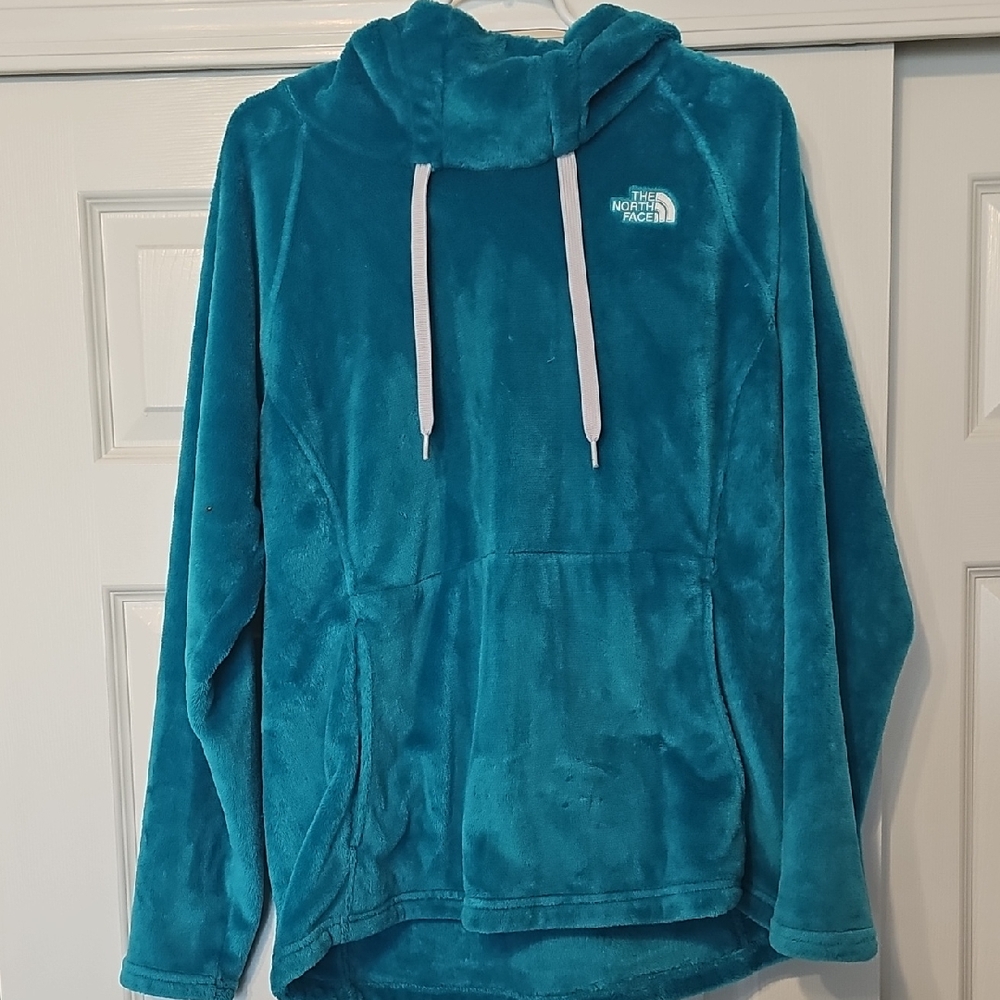 The North Face Turquoise Fleece Pullover